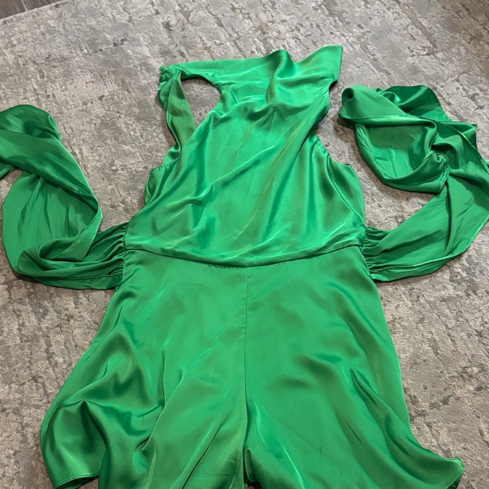 Elegant Green Jumpsuit